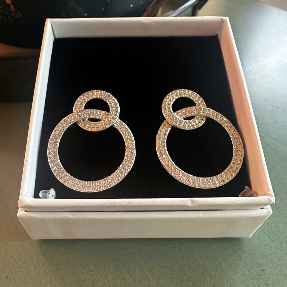 NWT Plated Earrings - Picture 4 of 4